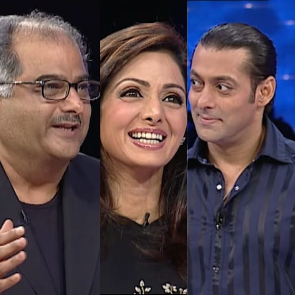 THROWBACK: When Salman Khan asked Sridevi about ‘good news’ and Boney Kapoor’s reply le...