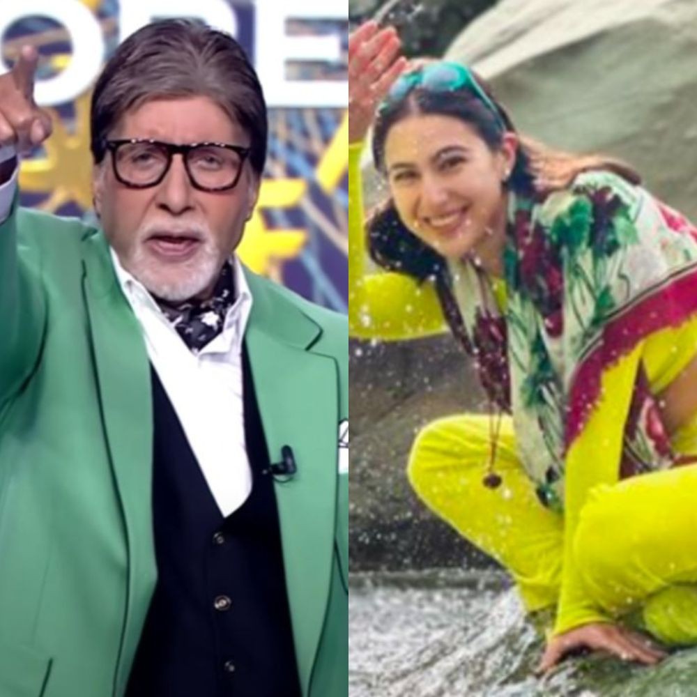 Throwback to young Sara Ali Khan's adorable 'Adaab' to Amitabh Bachchan on Kaun Banega ...