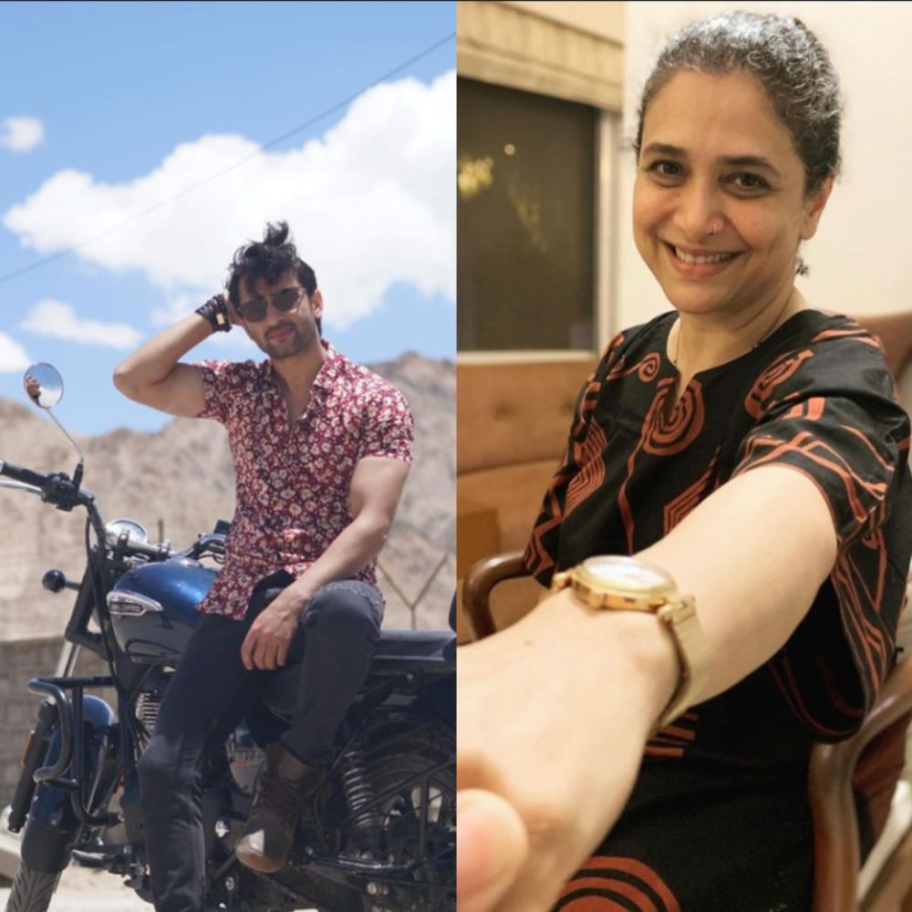 Kuch Rang Pyar Ke Aise Bhi actor Shaheer Sheikh celebrates on-screen mom Supriya Pilgao...