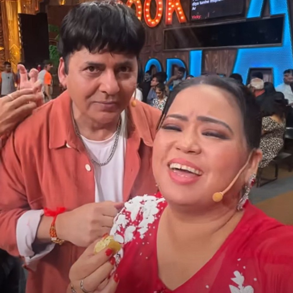 Sudesh Lehri makes THIS unexpected request from Bharti Singh as the latter ties him rak...