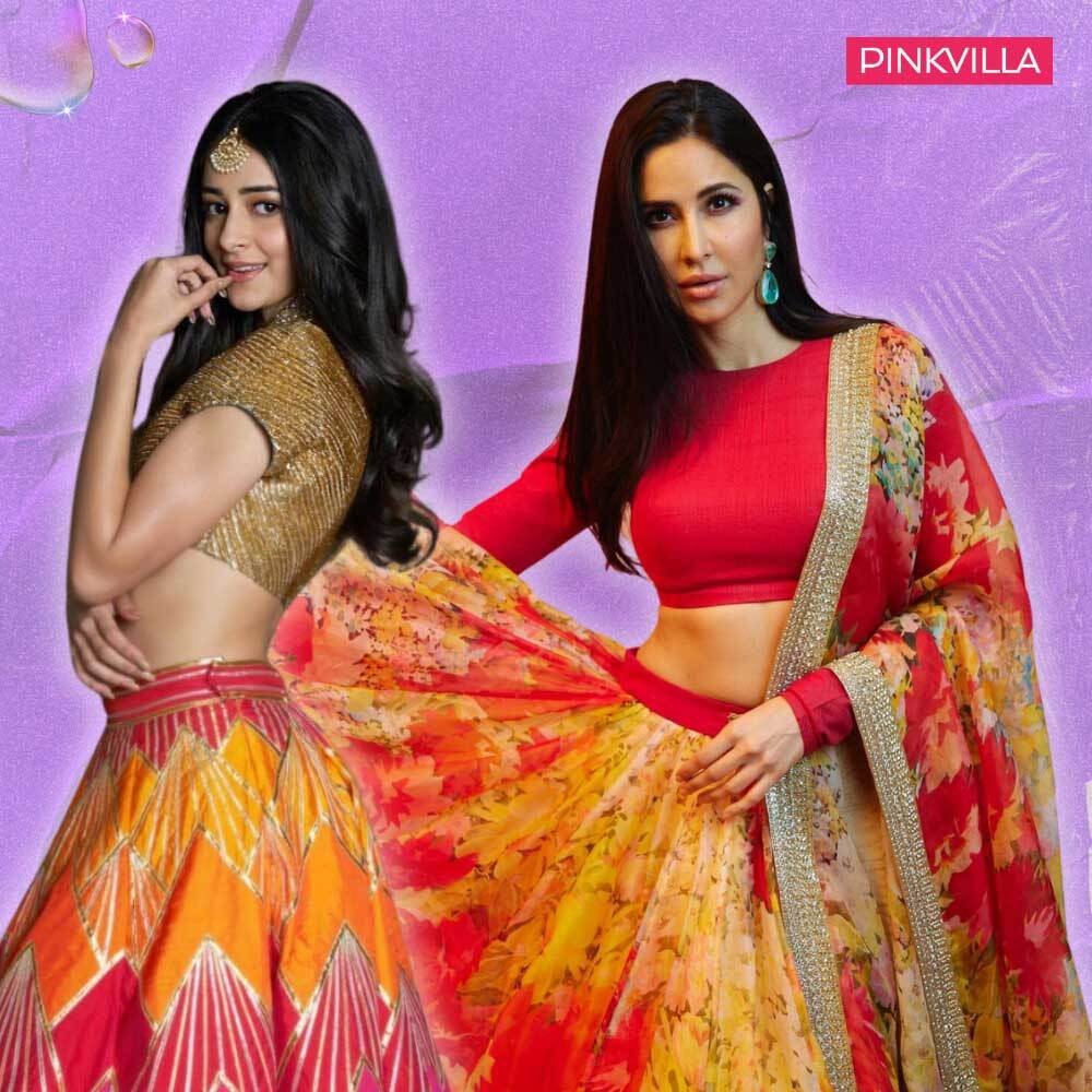 From Katrina Kaif to Ananya Panday, brighten your Ganesh Chaturthi with 5 vibrant lehengas to celebrate in style  From Katrina Kaif to Ananya Panday, brighten your Ganesh Chaturthi with 5 vibrant lehengas to celebrate in style
