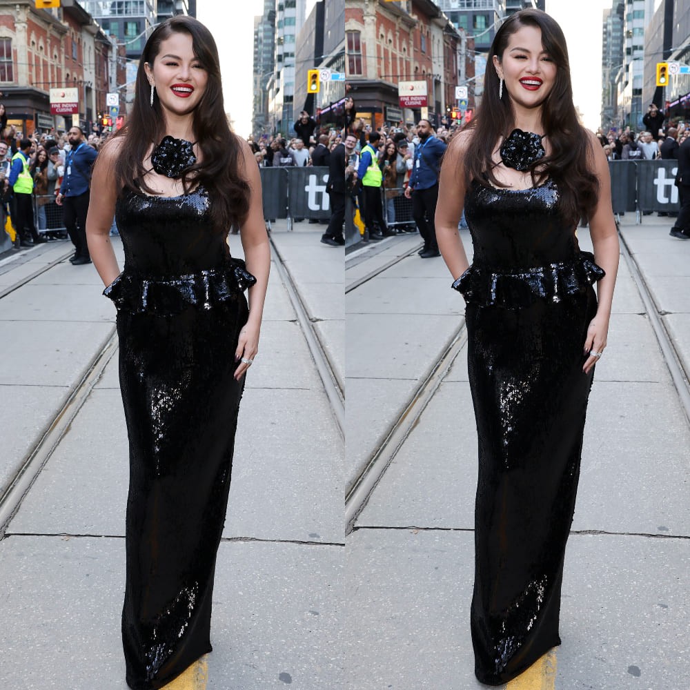 Selena Gomez brings the razzle dazzle on the Emilia Pérez premiere in black sequin peplum gown worth Rs 2,39,331 Selena Gomez brings the razzle dazzle on the Emilia Pérez premiere in black sequin peplum gown worth Rs 2,39,331
