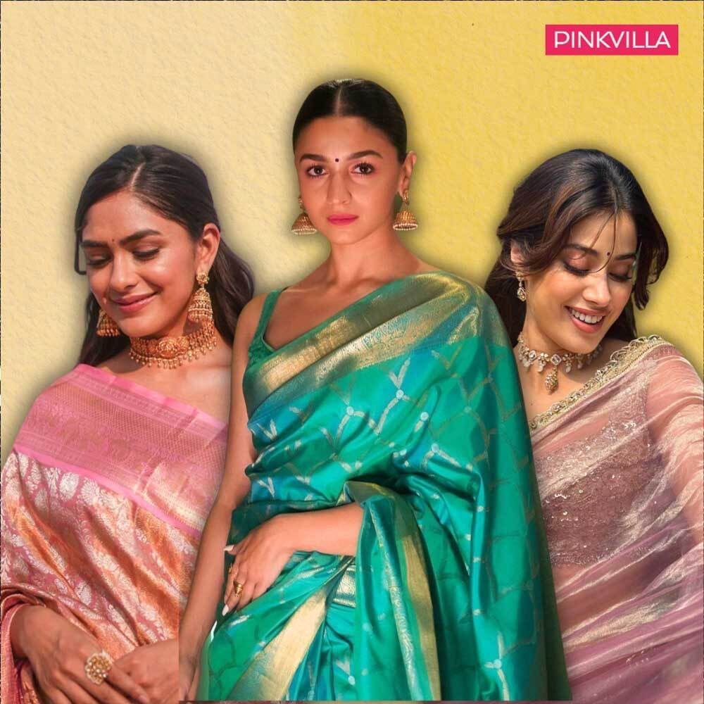 Alia Bhatt, Shraddha Kapoor to Mrunal Thakur: 6 elegant silk sarees ideas for Ganesh Chaturthi 2024  Alia Bhatt, Shraddha Kapoor to Mrunal Thakur: 6 elegant silk sarees ideas for Ganesh Chaturthi 2024