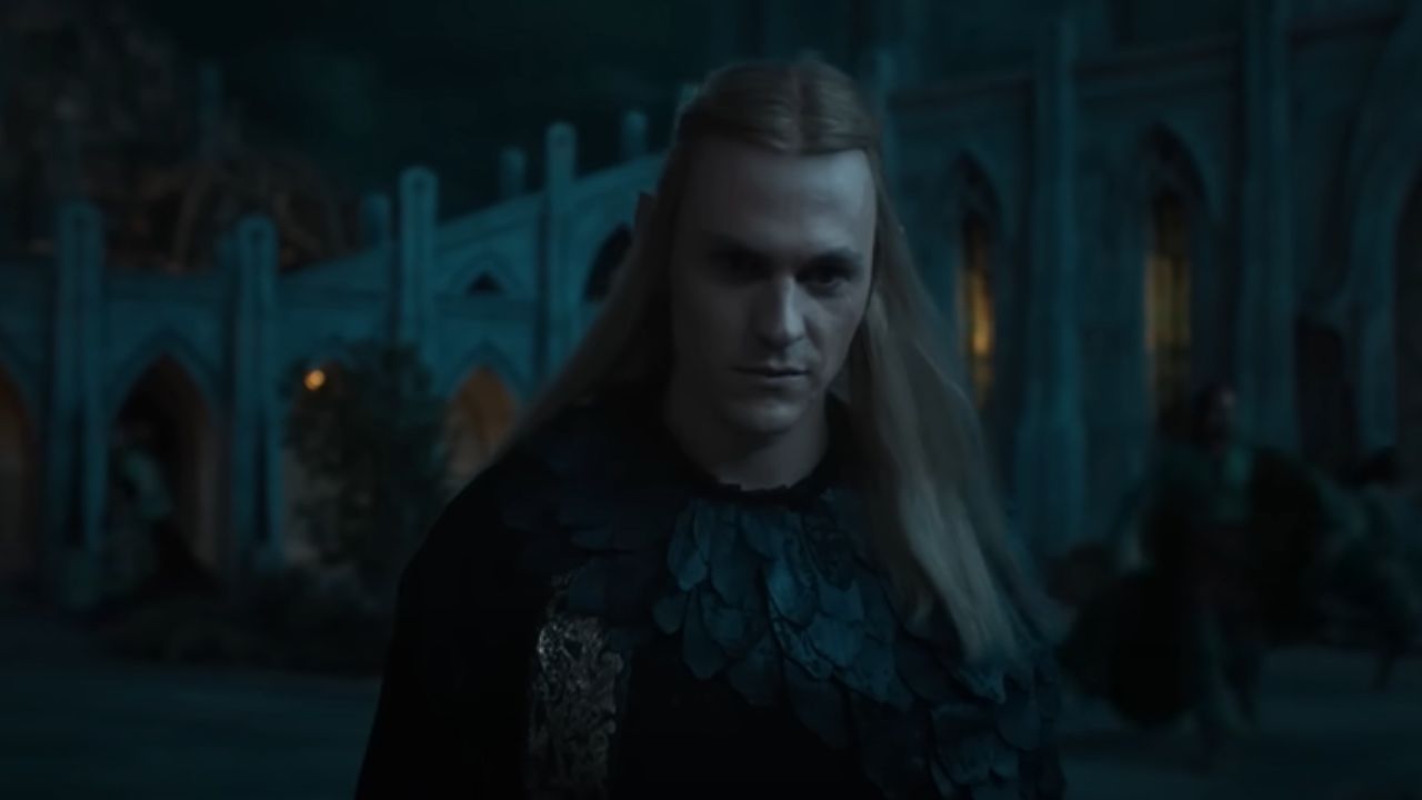 Charlie Vickers as Sauron in Rings Of Power (via YouTube/ Prime Video)