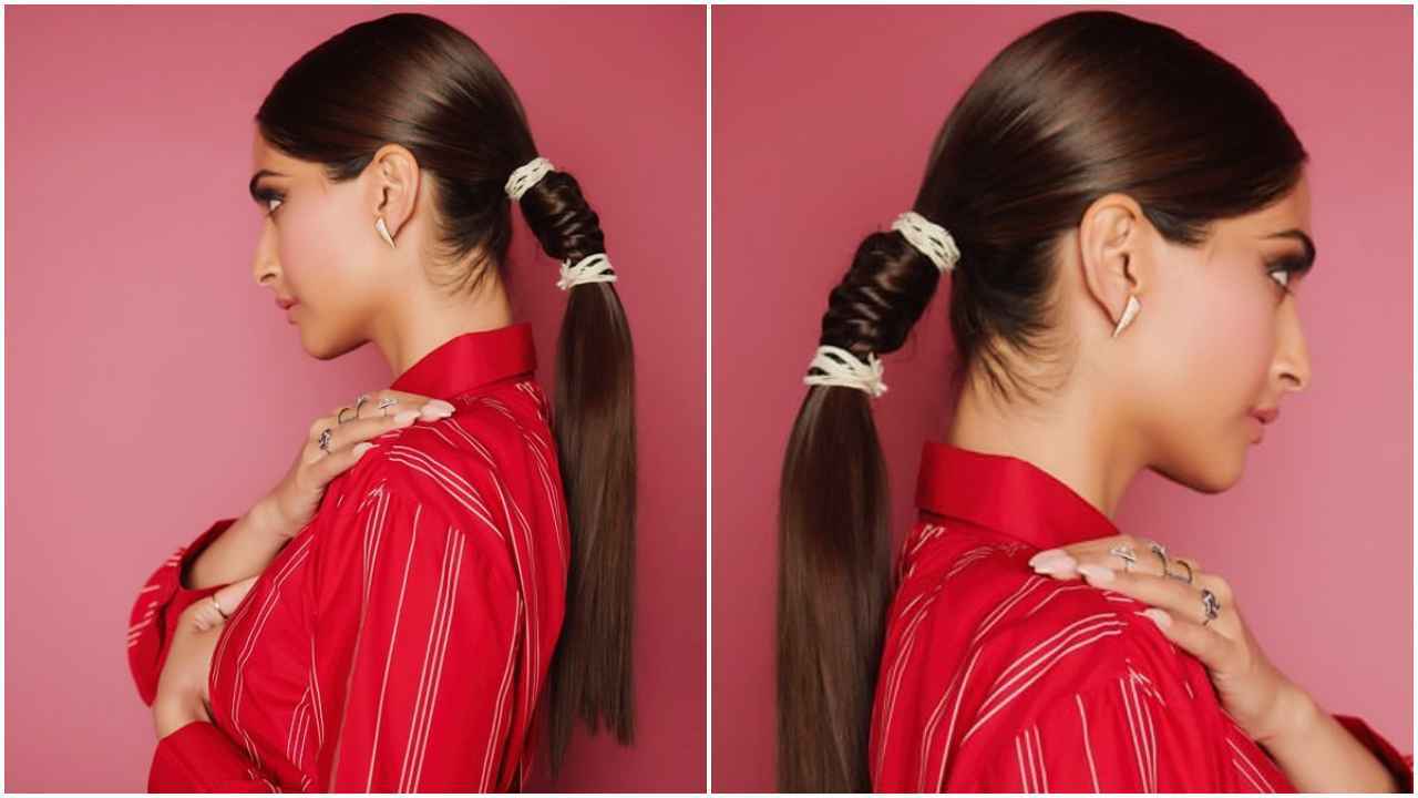 Modern ponytail braid