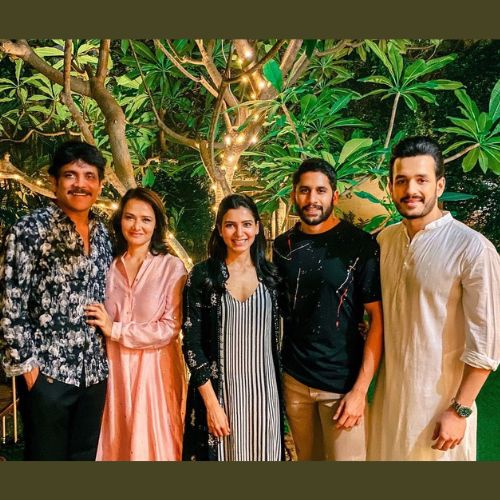 Akkineni family tree (PC: Akhil Akkineni Instagram)