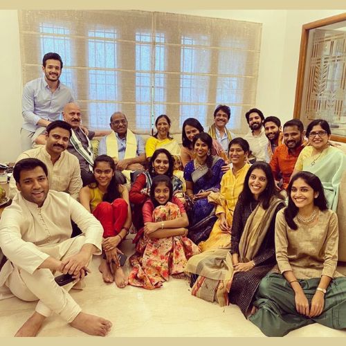 Akkineni family tree (PC: Akhil Akkineni Instagram)