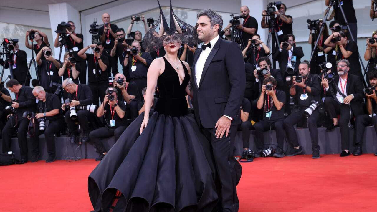 Lady Gaga and Michael Polansky at Venice Film Festival (Image via: Getty)