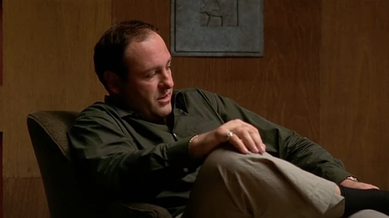 James Gandolfini in the Sopranos (via YouTube/ HBO)