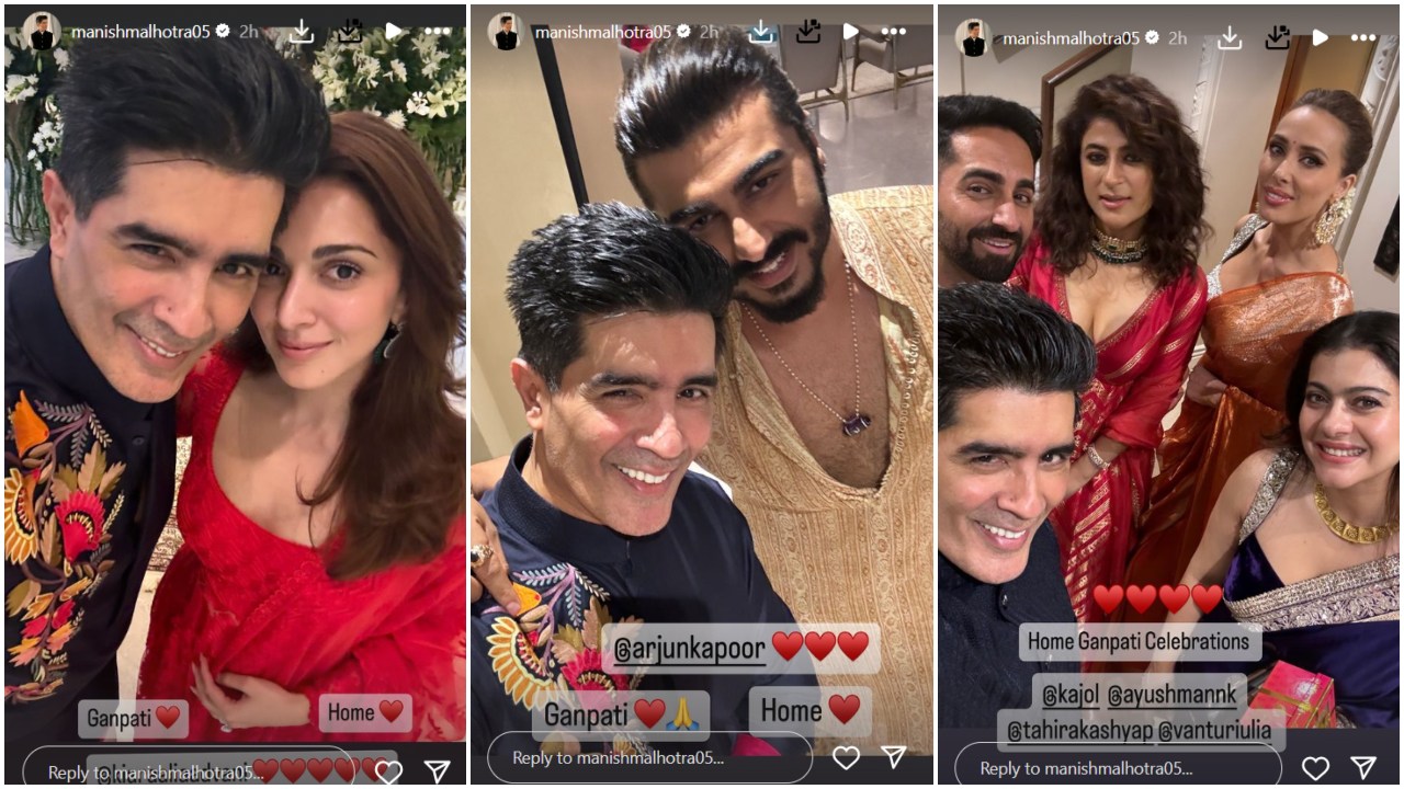 Pic Courtesy: Manish Malhotra Instagram