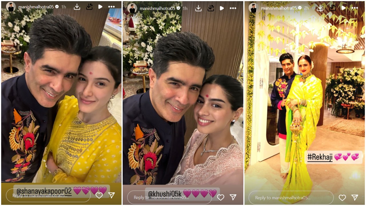 Pic Courtesy: Manish Malhotra Instagram