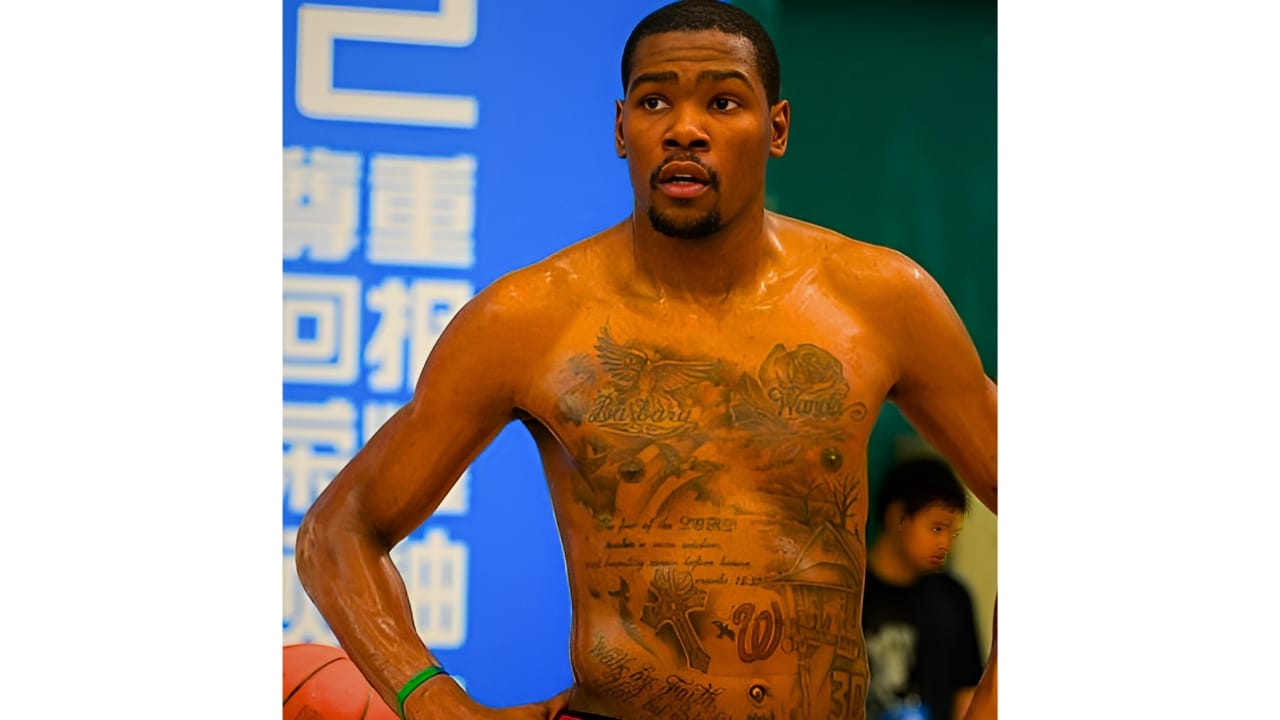 NBA Players With Tattoo Of Grandma On Stomach Ft Kevin Durant And nba-players-with-tattoo-of-grandma-on-stomach-ft-kevin-durant-and