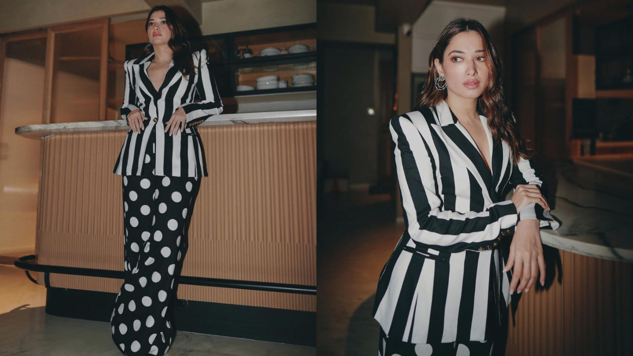 Tamannah Bhatia in print mix and match 