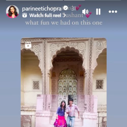 Picture Courtesy: Parineeti Chopra Instagram stories