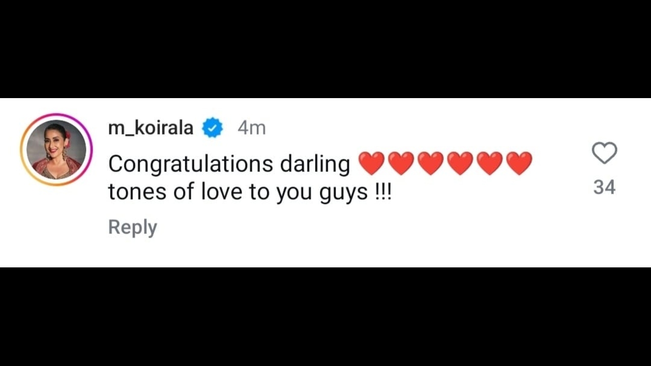Manisha Koirala's Message