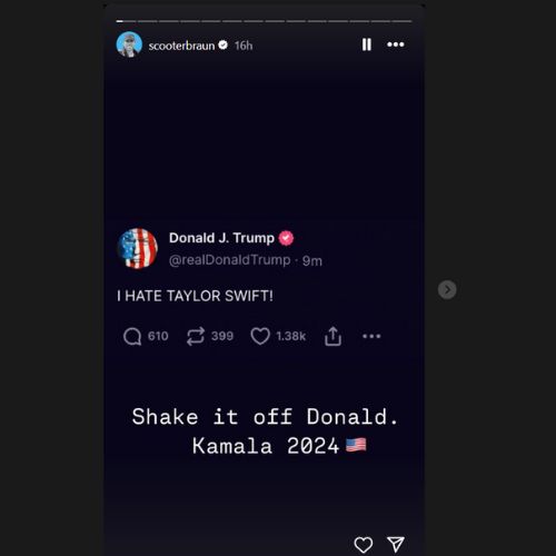 Image Credits: Instagram Story/ Scooter Braun