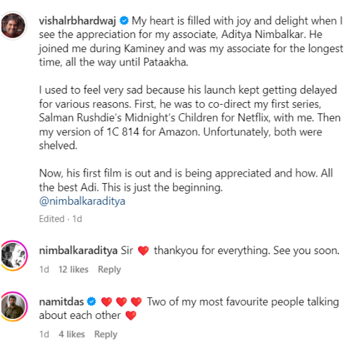 Pic Courtesy: Vishal Bhardwaj Instagram