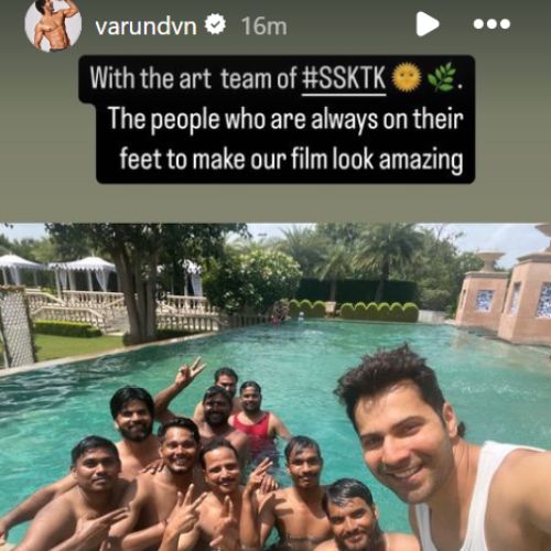 Picture Courtesy: Varun Dhawan Instagram Stories