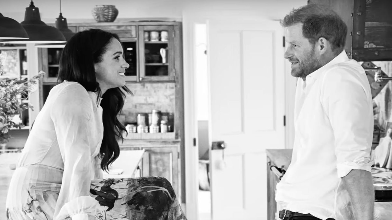 Meghan Markle and Prince Harry via Youtube / Netflix