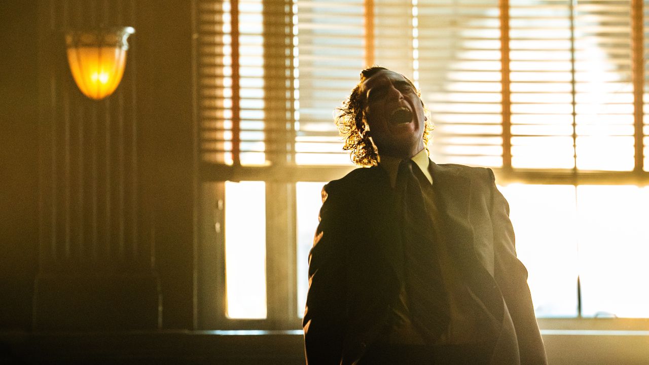 Joaquim Phoenix in a still from Joker: Folie a Deux (Getty Images)