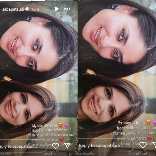 Picture Courtesy: Saba Pataudi Instagram stories