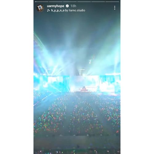 BTS' J-Hope's Instagram story