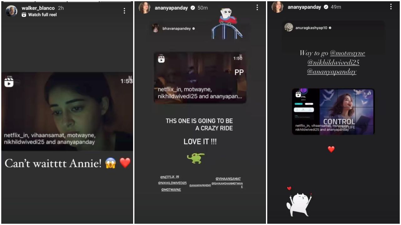 Pic Courtesy: Walker Blanco, Bhavana Pandey and Chunky Panday Instagram
