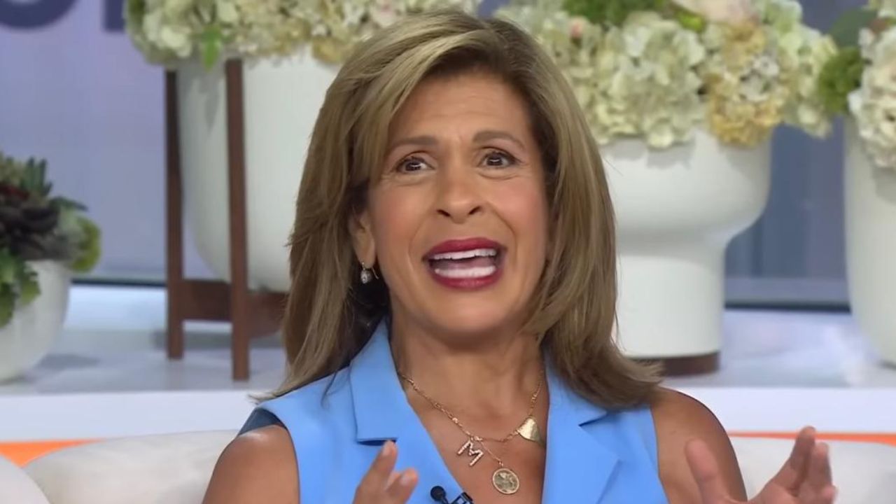 Hoda Kotb on the Today show (CC: YouTube)