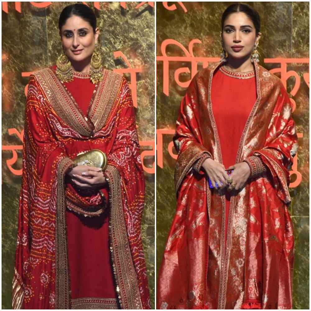 Kareena Kapoor vs Bhumi Pednekar fashion face-off: Who wore the bright red Sabyasachi suit better? Kareena Kapoor vs Bhumi Pednekar fashion face-off: Who wore the bright red Sabyasachi suit better?