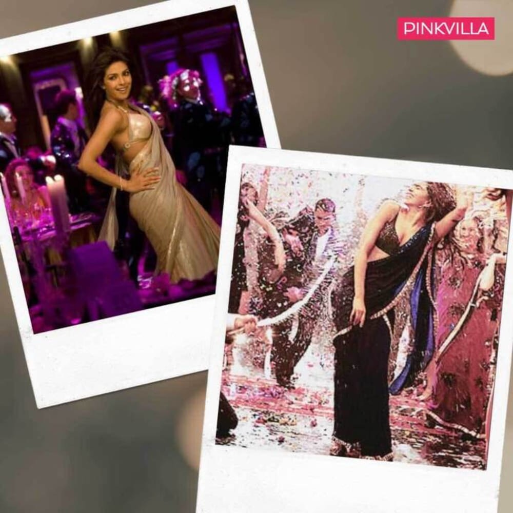 5 most Iconic Bollywood sarees etched in our hearts from Priyanka Chopra’s metallic to Deepika Padukone’s blue drape 5 most Iconic Bollywood sarees etched in our hearts from Priyanka Chopra’s metallic to Deepika Padukone’s blue drape