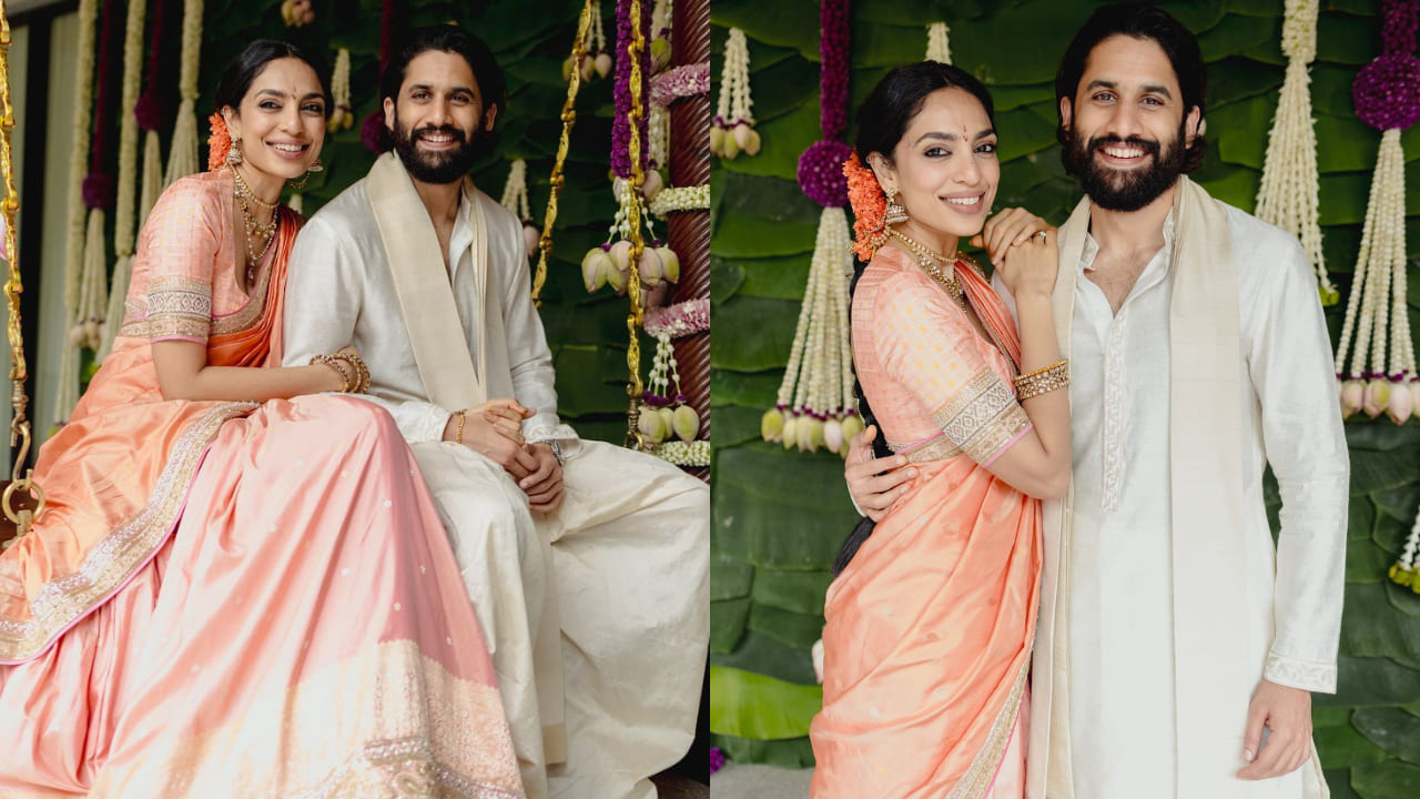 Sobhita Dhulipala in half sleeve blouse 