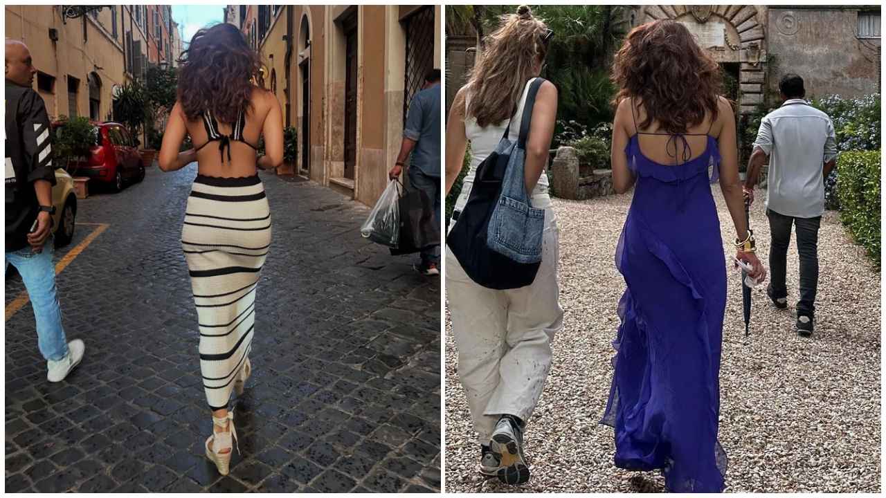 Kiara Advani’s almost backless crochet top and skirt set can be perfect pick for you and ruffle dress is a BOMB (PC: Kiara Advani Instagram)