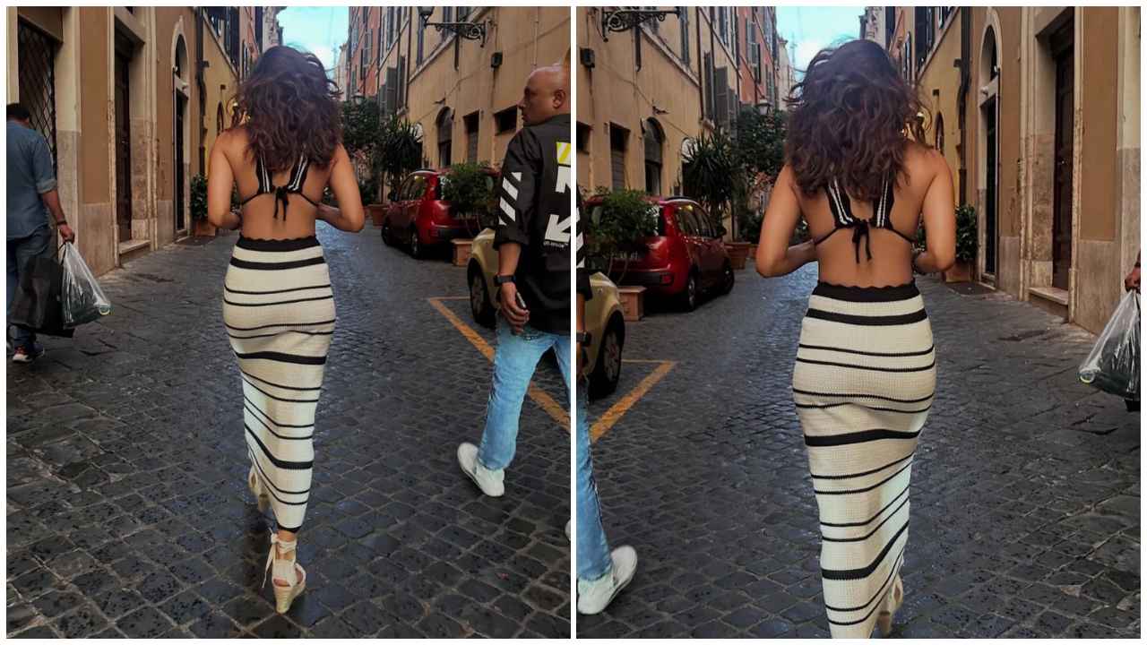 Kiara Advani’s almost backless crochet top and skirt set can be perfect pick for you and ruffle dress is a BOMB (PC: Kiara Advani Instagram)