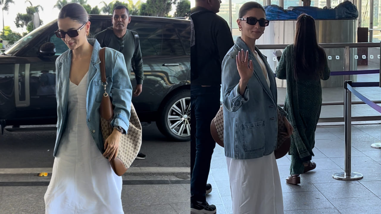 Alia Bhatt at airport