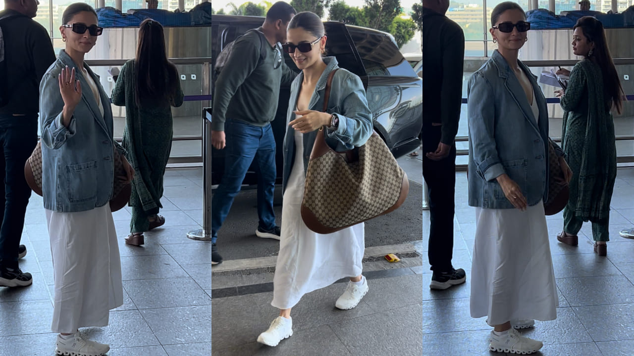 Alia Bhatt at airport