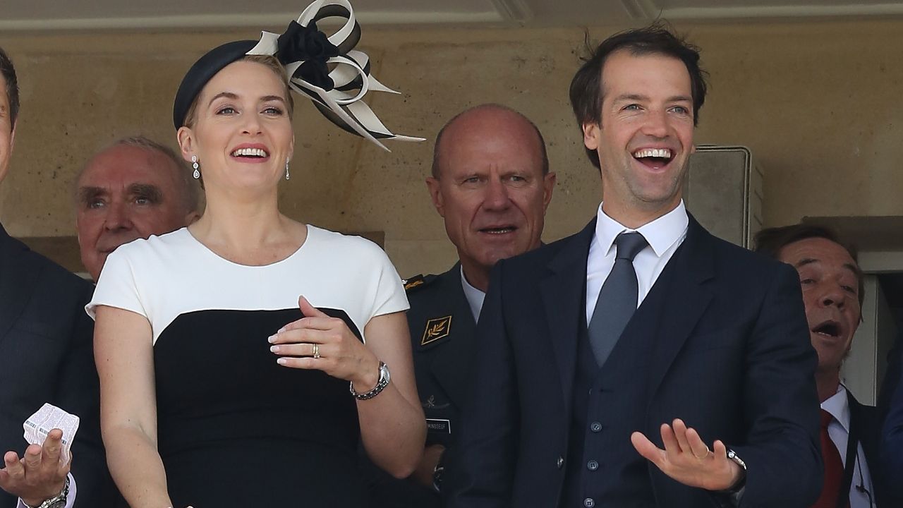 Kate Winslet and husband Edward Abel Smith (Getty Images)