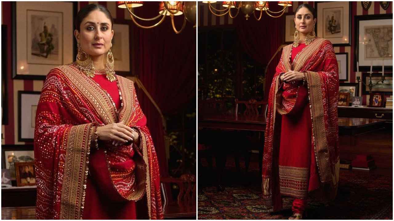 Navratri 2024 Day 6 color: 4 celebrity-inspired ways to style red ethnic looks for the festive occasion (PC: Celebrities Instagram)