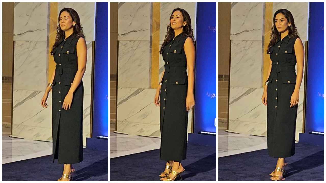 Mira Rajput's latest look gives a style guide and tips on how to wear a shirt dress for a brunch date with your girls (PC Varinder Chawla)