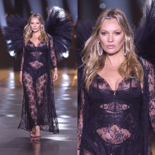 Kate Moss for Victoria's Secret (Getty Images)