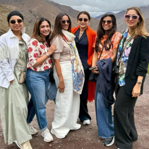  Trisha Krishnan enjoys all-girls vacation in Morocco