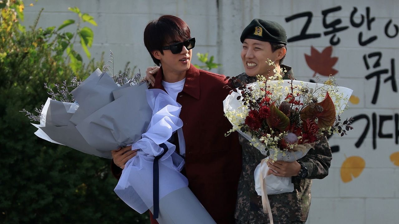 Jin, J-Hope: Getty Pictures Jin, J-Hope: Getty Pictures