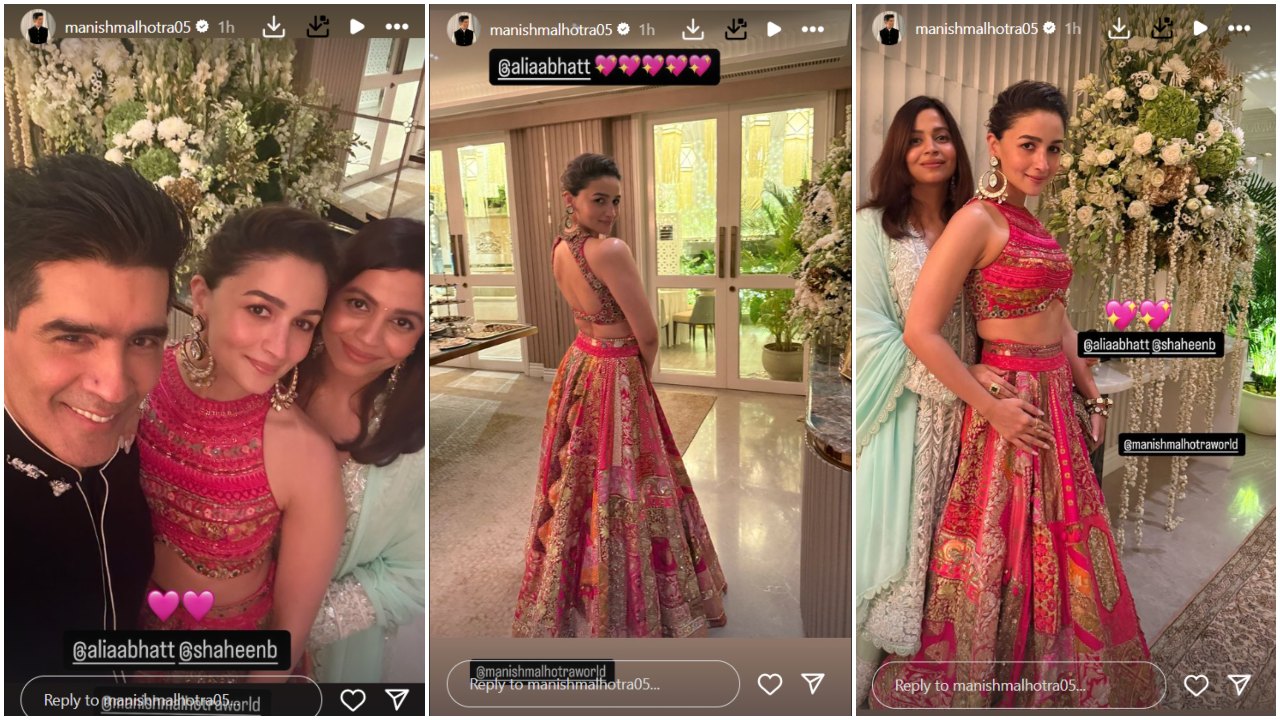 Pic Courtesy: Manish Malhotra Instagram