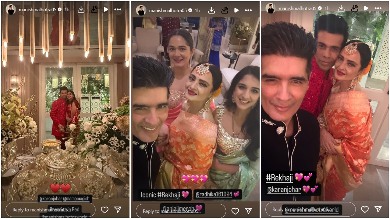 Pic Courtesy: Manish Malhotra Instagram