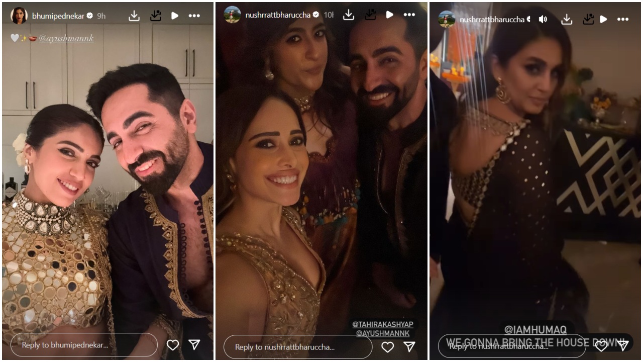 Pic Courtesy: Bhumi Pednekar, Nushrratt Bharuccha Instagram