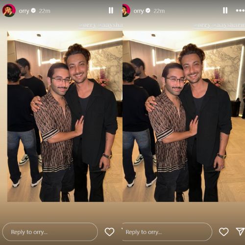 Picture Courtesy: Orry's Ig story