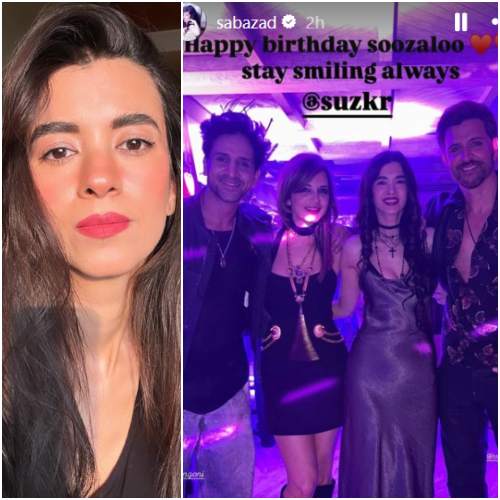 Picture courtesy: Saba Azad/Instagram
