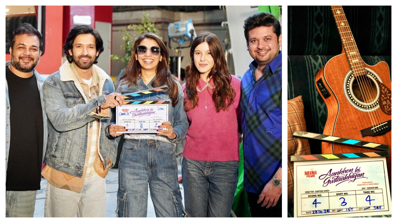 Team Aankhon Ki Gustaakhiyan on set