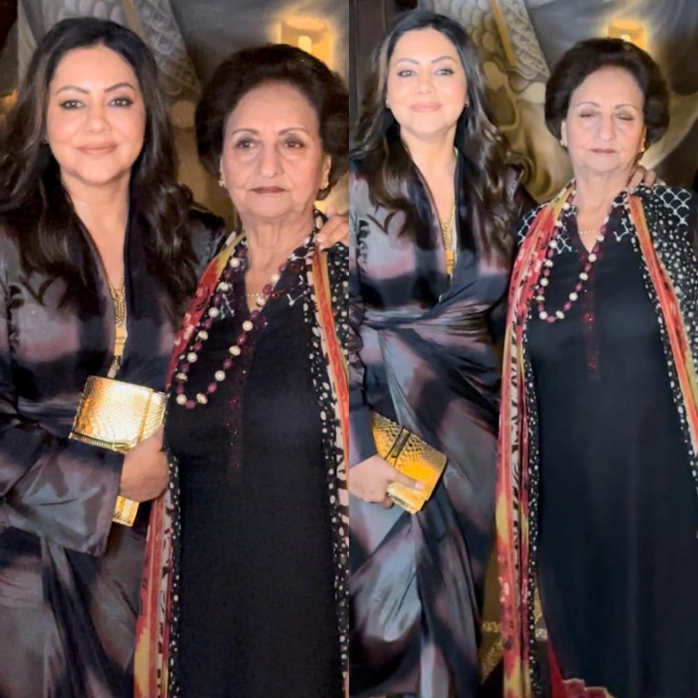 Gauri Khan’s black tie-dye dress is a party starter but it's her gold clutch worth Rs 2,13,918, that truly seals the deal Gauri Khan’s black tie-dye dress is a party starter but it's her gold clutch worth Rs 2,13,918, that truly seals the deal