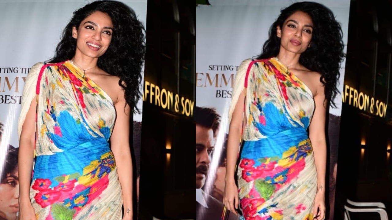 Sobhita Dhulipala sets the stage for a fashionable evening in stunning one-shoulder mul...