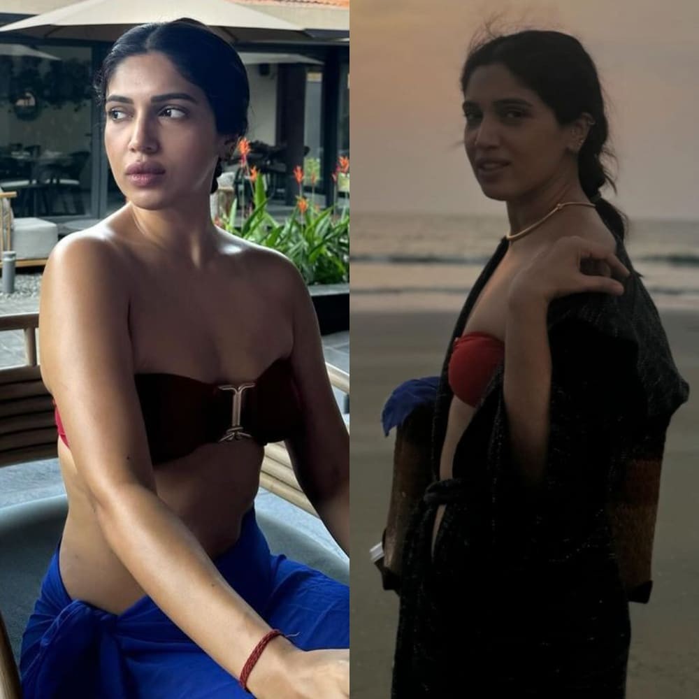 Bhumi Pednekar is bringing summer vibes back in style with that red swim set and we’re here for it Bhumi Pednekar is bringing summer vibes back in style with that red swim set and we’re here for it